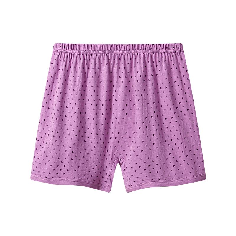 雅鹿妈妈女士内裤纯棉高腰中老年平角裤大码宽松奶奶老人四角短裤