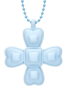 tokokkino 2025春夏新款彩色树脂四面蝴蝶结项链毛衣链锁骨链