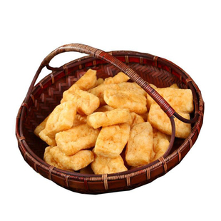 五月豆香酵素豆腐天然硒素食植物油炸无添加剂无荤腥油豆腐泡袋装