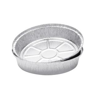 锡纸空气炸锅专用烧烤锡纸盘大号圆形一次性家用加厚耐高温烤箱