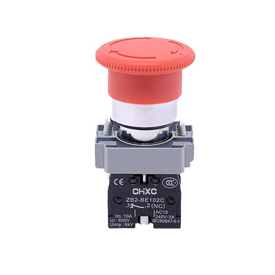 急停按钮XB2BS5443C1开1闭2常开