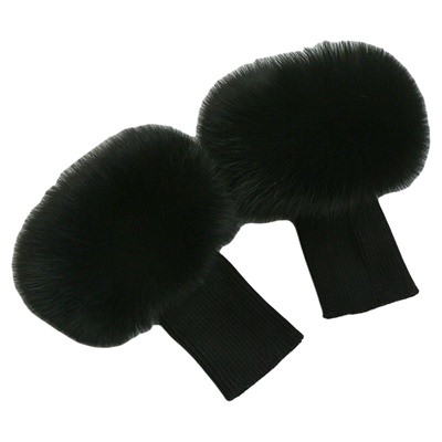 狐狸毛袖口毛真毛袖套