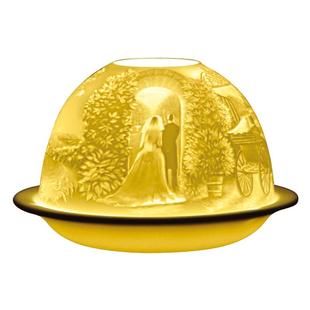 法国柏图/BERNARDAUD 浪漫精致小众送新娘结婚新婚礼物香薰蜡烛碗