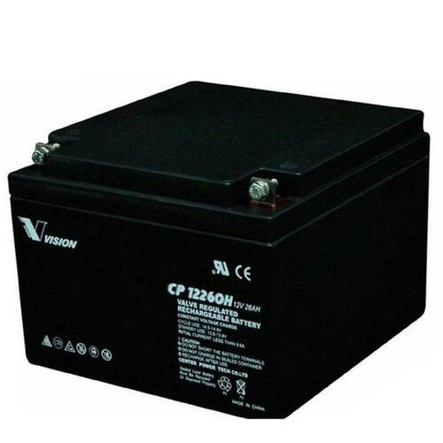 威神蓄电池CP12260H12V26AH机房UPS电源配套消防照明EPS直流屏