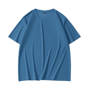 猫人冰丝t恤短袖男夏季运动速干衣青少年加大码网眼凉感上衣男款J