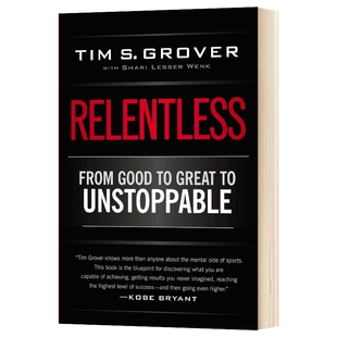 野蛮进化 乔丹 科比御用训练师潜能心理学 英文原版 Relentless From Good to Great to Unstoppable 英文版进口英语书籍
