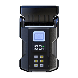 宇穹手电筒强光充电led小型便携式耐用家用迷你多功能磁吸工作灯