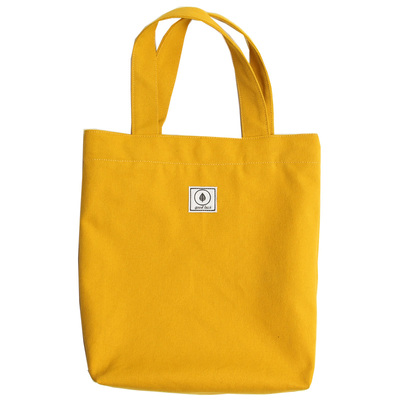 简约纯色手提袋帆布包学生装