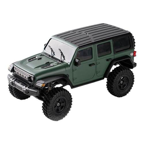 遥控车仿真1/18牧马人全比例经典四驱RC攀爬切诺基岩羚模型车JJRC