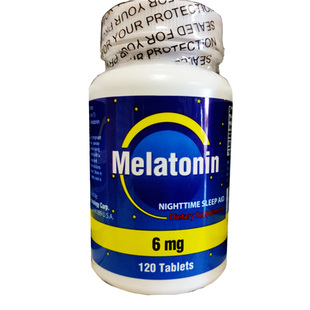 美国原装NCB纽海尔斯睡眠片 松果体素 褪黑素片 睡得安稳6mg120片