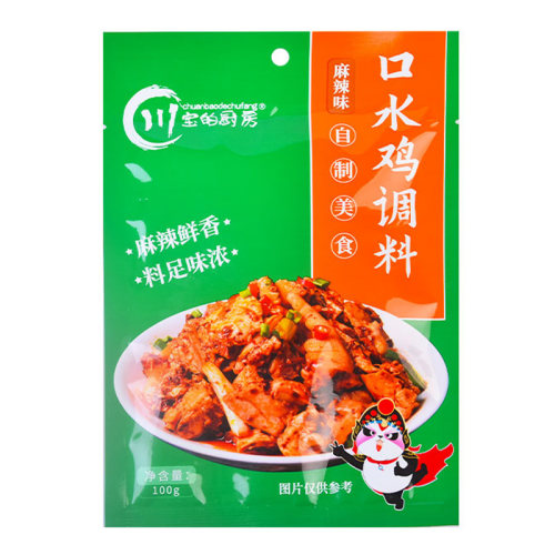 川宝的厨房口水鸡调料100g家用凉拌菜棒棒鸡白斩鸡手撕鸡调味料
