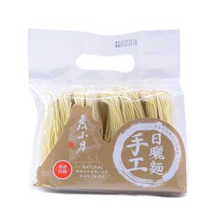 台湾进口度小月担仔面600g 手工日晒面早餐宽拉面条台南正品特产