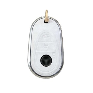 适用奔驰C级E级S级迈巴赫glc300lc260le300钥匙套cle高端真皮壳扣