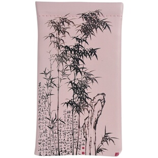 上海博物馆眼镜袋莲塘乳鸭创意复古眼镜布擦镜布便携随身收纳墨镜