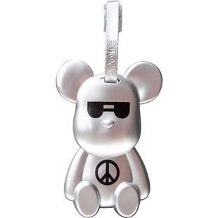 旅行箱牌创意暴力熊行李牌背包登机牌吊牌行李箱带绑带挂件挂牌