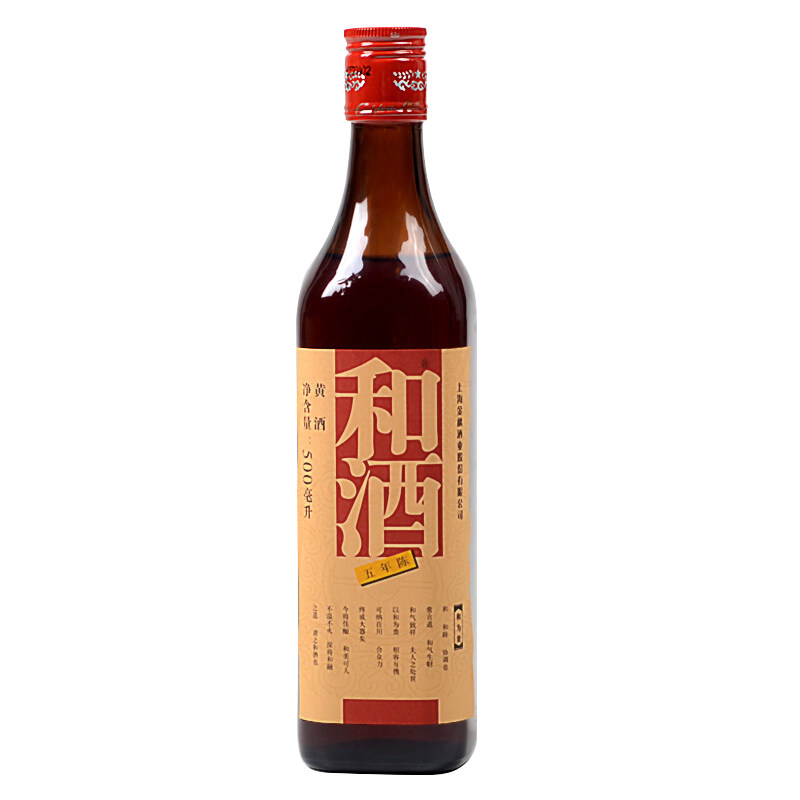 金枫上海五年陈瓶整箱黄酒