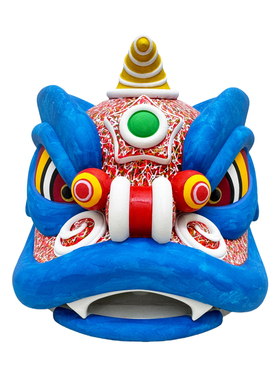 纯手绘醒狮立体装饰品