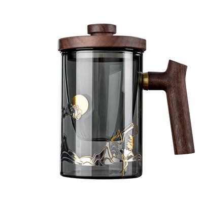 茶杯2025新款高端茶水分离杯带盖