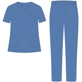 UNAME芳名洗手衣口腔医生护士美容院工作服分体套装刷手服手术衣