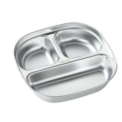 316不锈钢餐盘儿童分格宝宝辅食盘婴儿小学生餐盘家用幼儿园专用