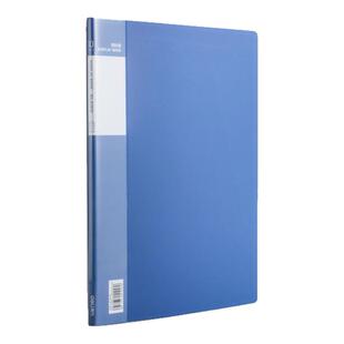 得力A4资料收集册透明插页文件夹多层收纳学生试卷证书乐谱办公活页夹学生用活页夹证书收纳册乐谱夹整理夹