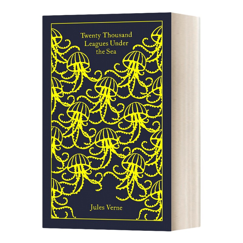英文原版小说 Twenty Thousand Leagues Under the Sea 海底两万里 企鹅布面精装经典系列 英文版 进口英语原版书籍