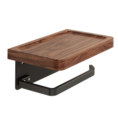 【小红书推荐】胡桃木纸巾架