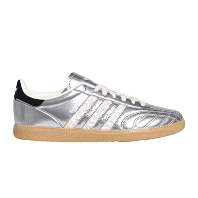 adidas阿迪达斯三叶草男女鞋SAMBA经典亮面运动鞋德训鞋HP7105