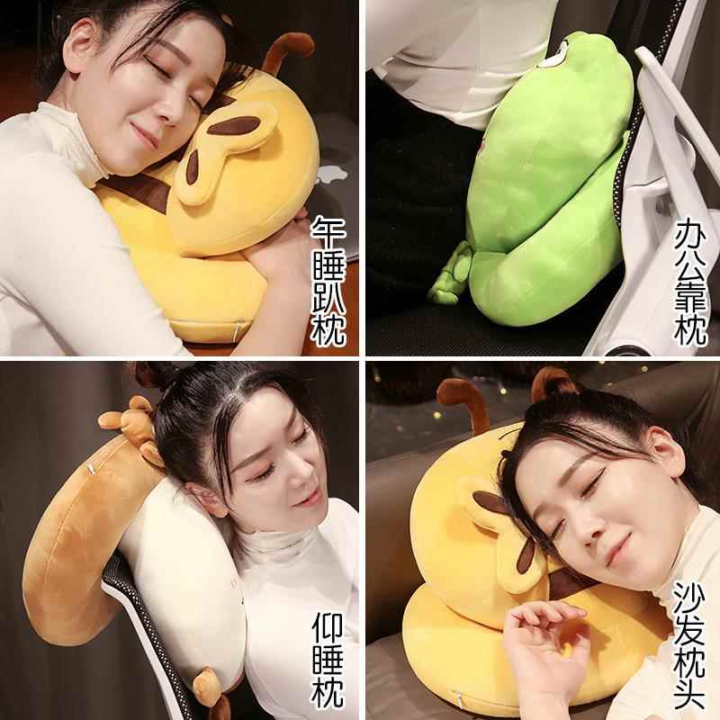 新款学生午睡枕趴睡枕头教室儿童桌上专用办公室午休趴趴女生睡觉