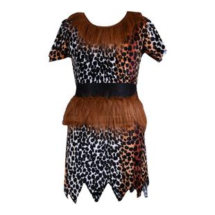 圣诞节儿童服装扮野人土著印第安人原始猎人幼儿舞蹈非洲鼓演出服