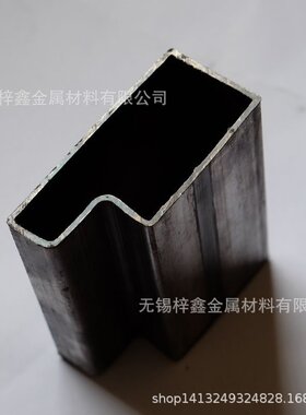 批发直供P型管焊接钢管P50×110 无锡承重2吨重型货架仓储U型梁