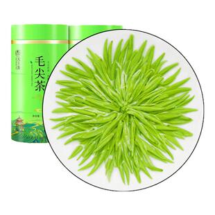 毛尖茶叶2025新茶信阳原产绿茶明前嫩芽浓香型云雾炒青礼罐装250g