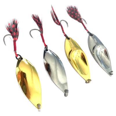 FISHPEAK路亚饵亮片加强钩