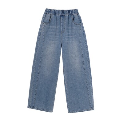 NORNOR女童薄款牛仔裤透气宽松