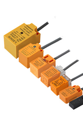 方形金属接近开关三线12V24V防水