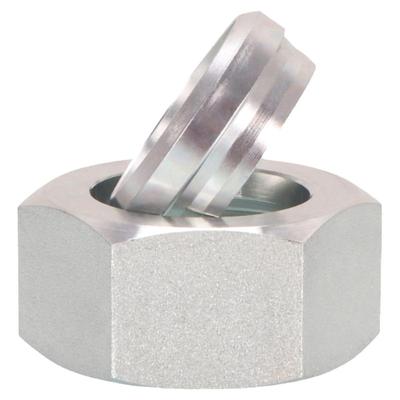 液压高压油管卡套帽芯24°锥轻型NLRL12/14/18卡管重型NSRS卡帽芯