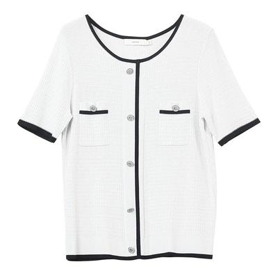 HONRN/红人圆领套头针织衫上衣