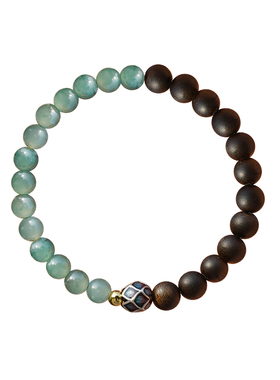 山川心语沉香檀木老料转运手串