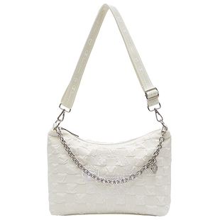 Champion冠军单肩包2025秋冬新款幸运饼干男女情侣休闲斜挎包潮流