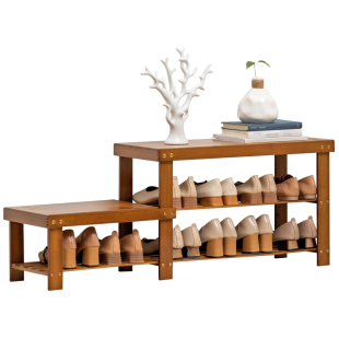 木马人换鞋凳轻奢家用门口鞋柜穿鞋长条坐凳衣帽间沙发非实木网红