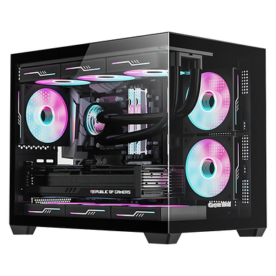 【AMD9800X3D无卡主机】5070/5070TI/5080显卡三角洲行动华硕海王星EVO主机DIY台式机黑色海景房游戏电脑整机