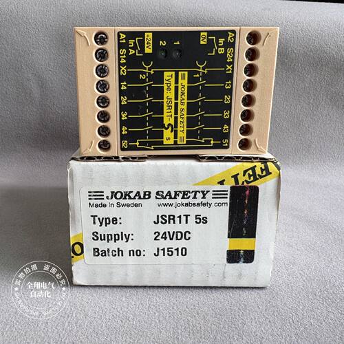 议价原装全新JOKAB SAFETY佳可保安全继电器JSR1T 5S 24V