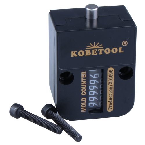 KOBETOOL模具计数器机械式塑料装模具定数保养计数器不可归零
