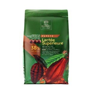 可可百利38%牛奶巧克力币500g散装 法国进口西点甜品装饰烘焙DIY