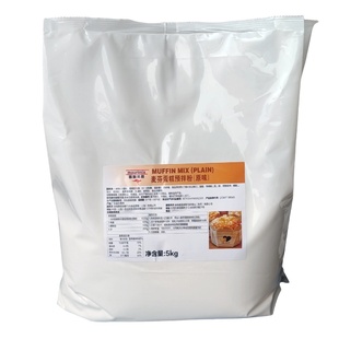 马利美膳麦芬预混粉5kg香橙蓝莓巧克力红枣原味麦芬预拌粉