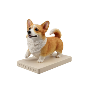 照片定制宠物手办 狗狗猫咪高端典藏 全彩立体摆件 全身复刻纪念