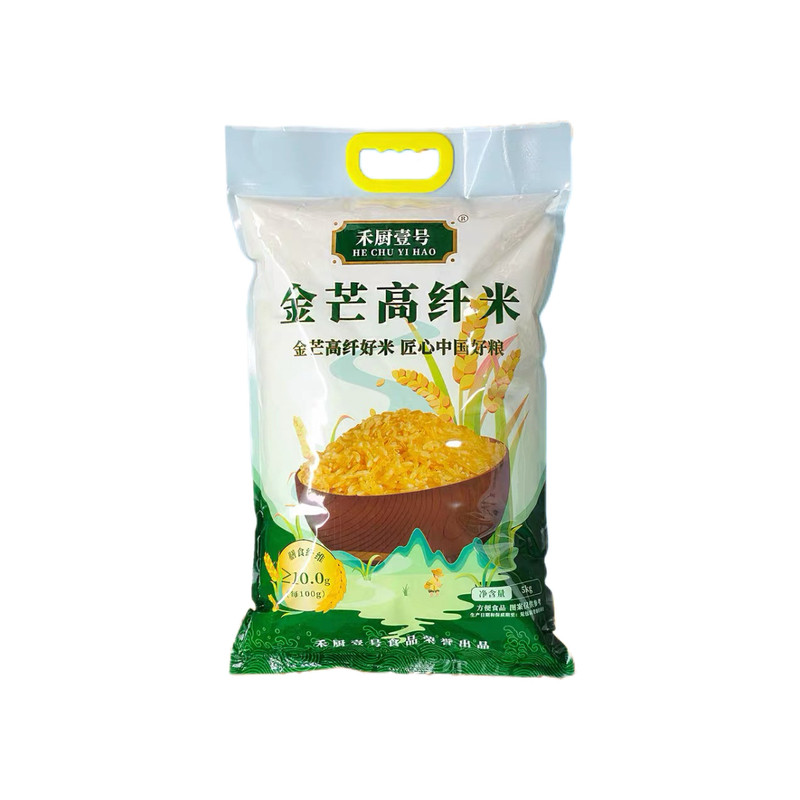 金芒高纤米 高膳食纤维控糖主食 减脂健身饱腹代餐粗粮饭轻食糙米
