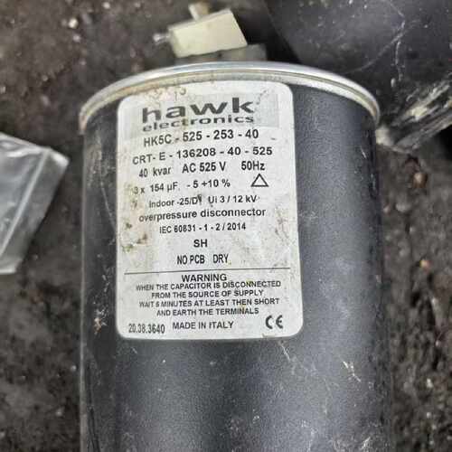 议价-hawk电子电容器，型号HK5C-525-253-40，