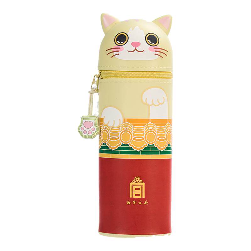 故宫文创宫猫出游笔筒文创卡通中国风桌面收纳旅游纪念品生日礼物