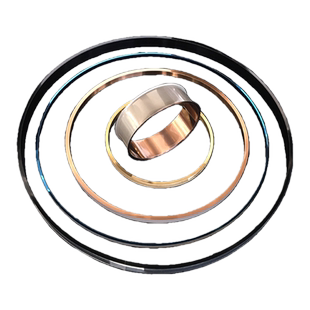 定制金属不锈钢收边条天花吊顶垭口圆弧形包边收口条钛金条装饰线